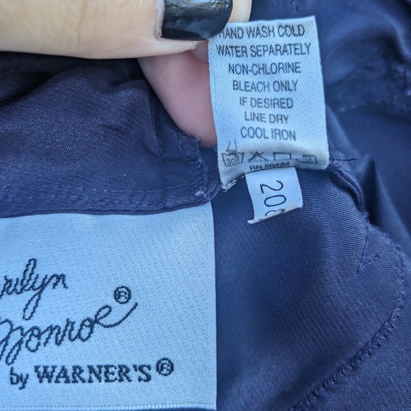 Marilyn Monroe by Warner's Purple Lingerie Slip Dress - Picture 6 of 6